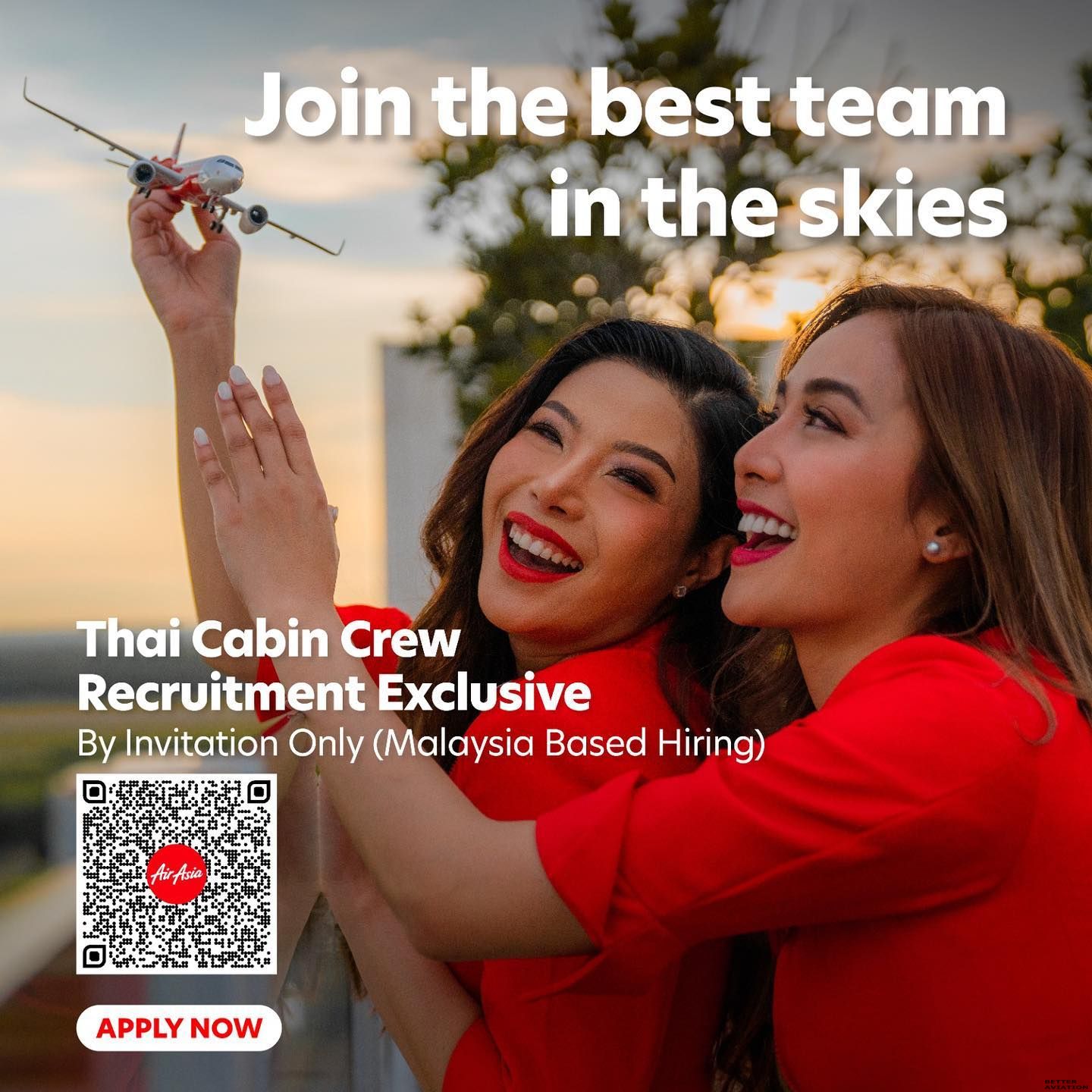 Airasia Malaysia Cabin Crew Recruitment [thailand] Better Aviation