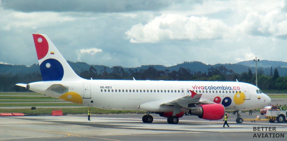 VivaColombia Airbus A320