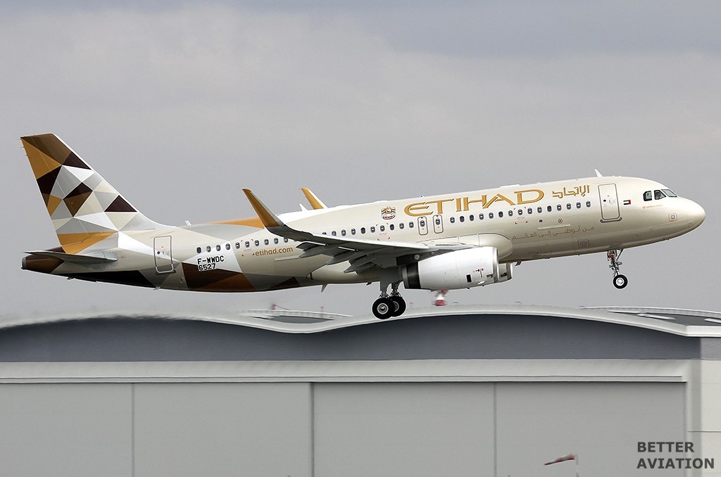 Etihad Airways Airbus A320